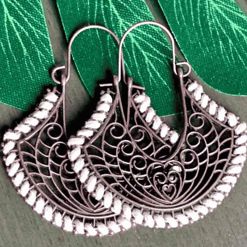 1- Boho Threader Earrings - Handmade Drop Earrings