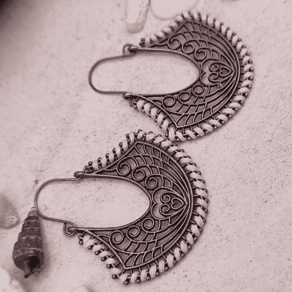 1- Boho Threader Earrings - Handmade Drop Earrings