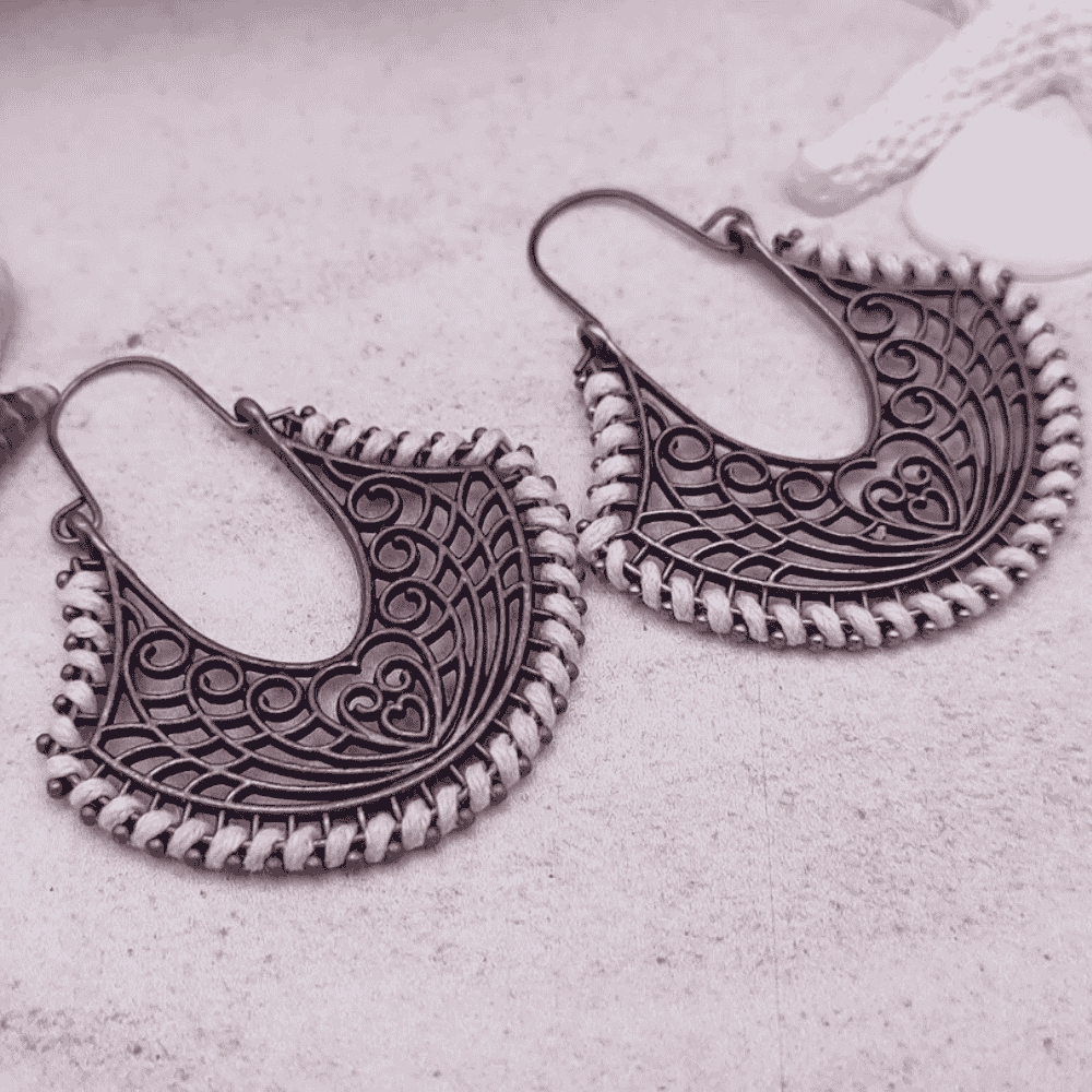 1- Boho Threader Earrings - Handmade Drop Earrings