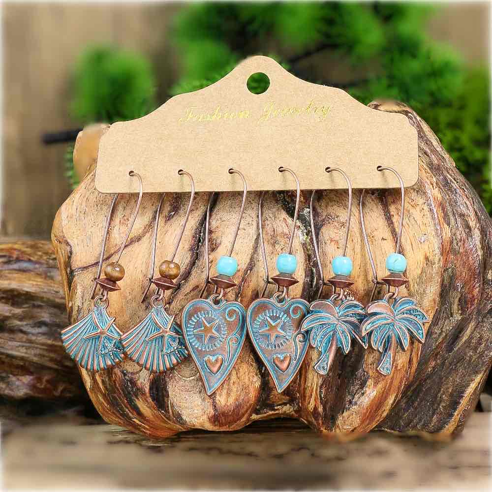 Image of an earring - Beachwear Series - Boho Earrings Style 7 by Zuzus Trove