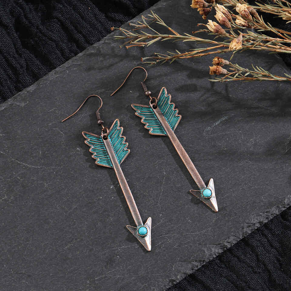 Image of an earring - Premium Boho Cupids Arrow by Zuzus Trove
