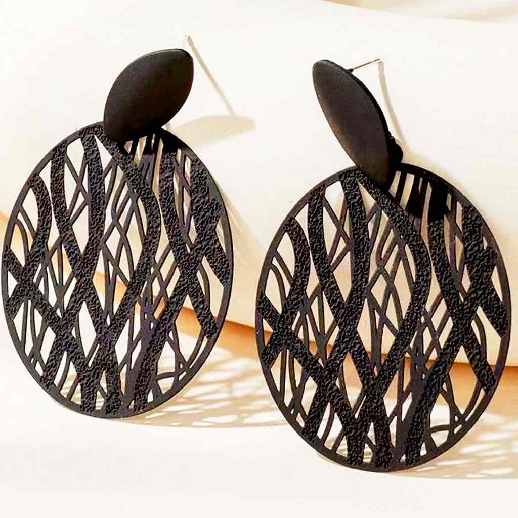 Image of an earring - Premium | Boho Black by Zuzus Trove