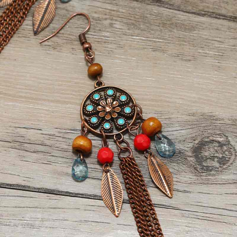 Image of an earring - Premium - Ethnic Chain Earrings by Zuzus Trove