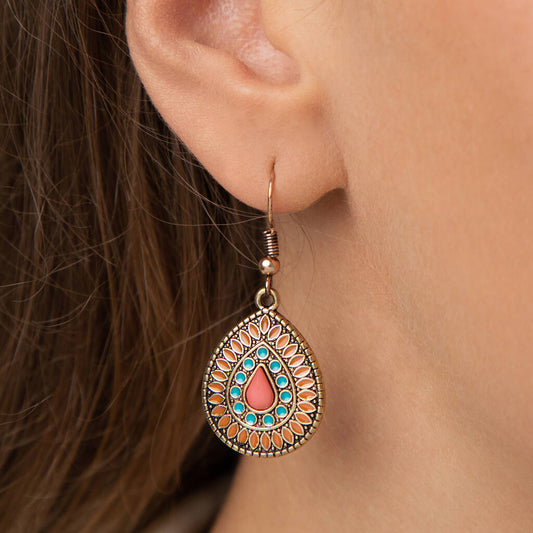 1- Traditional Indian Ethnic Earrings - Boho Earrings for women