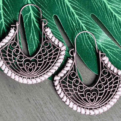 1- Boho Threader Earrings - Handmade Drop Earrings