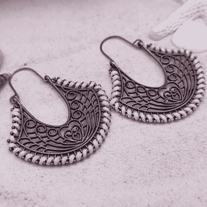 1- Boho Threader Earrings - Handmade Drop Earrings