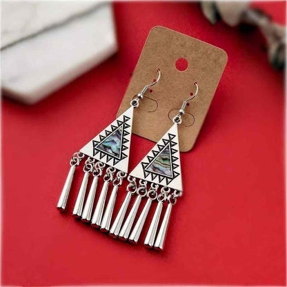 Image of an earring - Premium | Egyptian Abalone Shell Earrings by Zuzus Trove