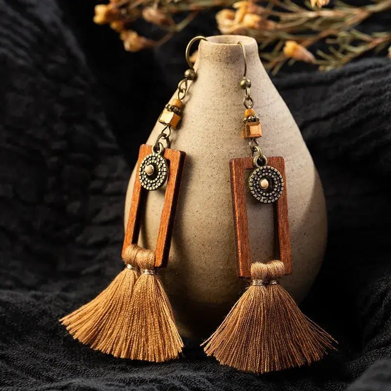 Image of an earring - Tassel Timeless Trends by Zuzus Trove